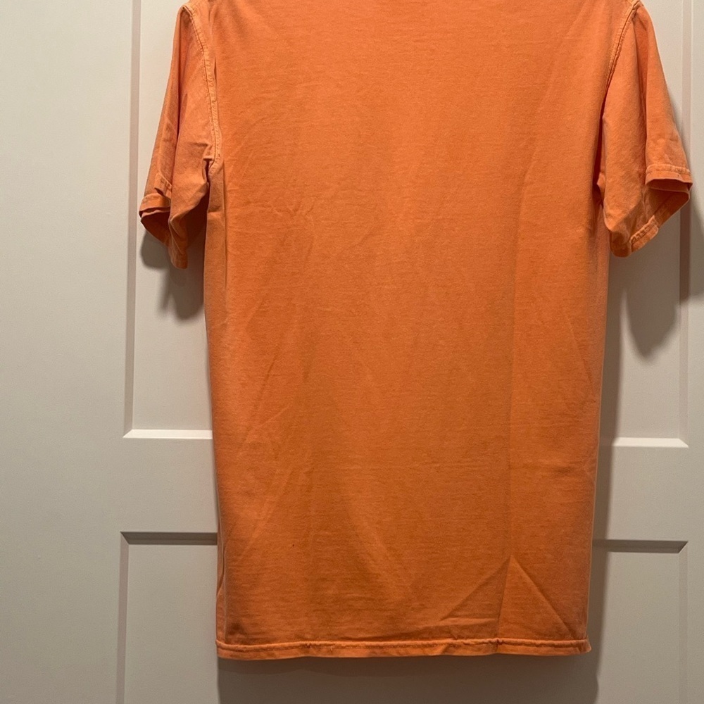 The Frat Collection Orange Short Sleeve Tee Vibrant Style - Picture 4 of 4
